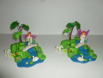 Playmobil 2x Elventuin 4148  Vraagprijs Per Set  beschikbaar voor biedingen