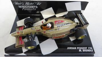 Minichamps Jordan Peugeot 196 Martin Brundle 430960012 beschikbaar voor biedingen