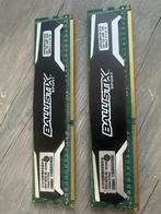 Ballistix Sport DDR3 8GB (2x4GB) 1600MHz RAM Geheugen, Computers en Software, Gebruikt, DDR3, Ophalen of Verzenden, Desktop