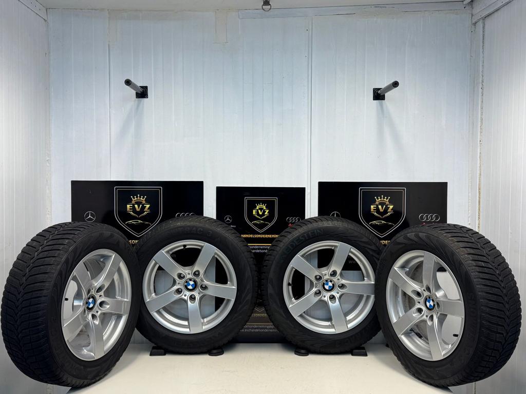 Org.205/60R16 BMW 1-serie velgen met winterbanden 5x120, Auto-onderdelen, Banden en Velgen, Gebruikt, 16 inch, EVZ Handelsonderneming
