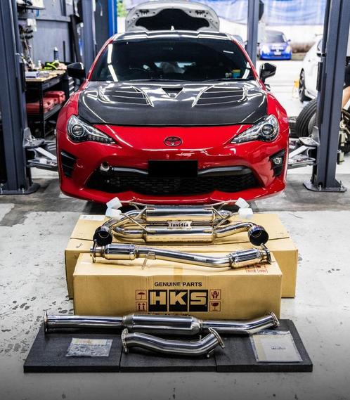 Invidia Gemini catback uitlaatsysteem Toyota GT86 Subaru BRZ, Auto diversen, Tuning en Styling, Ophalen of Verzenden