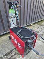 KOMBIMIG 230-400V 160/180 AMP. INCL. TOEBEHOREN, Doe-het-zelf en Verbouw, Gereedschap | Lasapparaten, Ophalen of Verzenden, Gebruikt