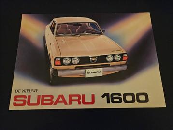 Brochure Subaru 1600 1977 beschikbaar voor biedingen