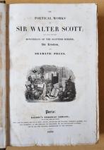 The poetical works of Sir Walter Scott Paris 1838. Teab., Antiek en Kunst, Antiek | Boeken en Bijbels, Ophalen of Verzenden, Sir Walter Scott