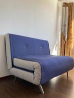 Slaapbankje MADE Haru 2 zits 1.20x 1.90 VERKOCHT!, Huis en Inrichting, Slaapkamer | Slaapbanken, Ophalen, Blauw, 190 cm of minder