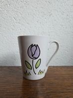 Leuke mok met tulp, Keramiek, Ophalen of Verzenden, Zo goed als nieuw, Overige stijlen