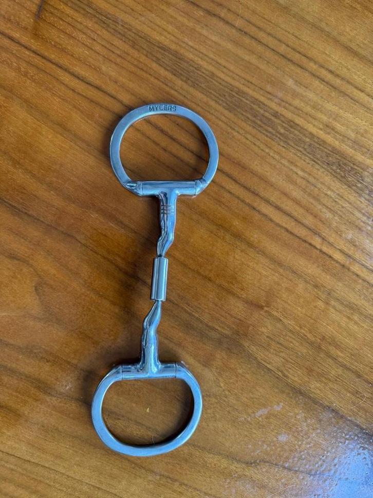 Bit, bustrens van Myler, Dieren en Toebehoren, Paarden en Pony's | Hoofdstellen en Tuigage, Zo goed als nieuw, Overige soorten