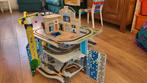 Groot treinstation voor houten treinbaan, Kinderen en Baby's, Speelgoed | Houten speelgoed, Overige typen, Gebruikt, Ophalen
