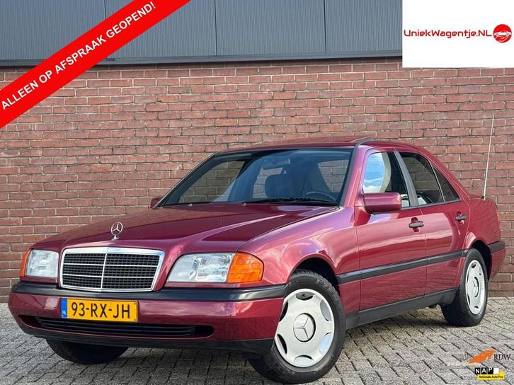 Mercedes-Benz C-Klasse 180 | SCHUIFDAK! | UNIEKE STAAT!, Auto's, Oldtimers, Bedrijf, Te koop, ABS, Airbags, Alarm, Centrale vergrendeling