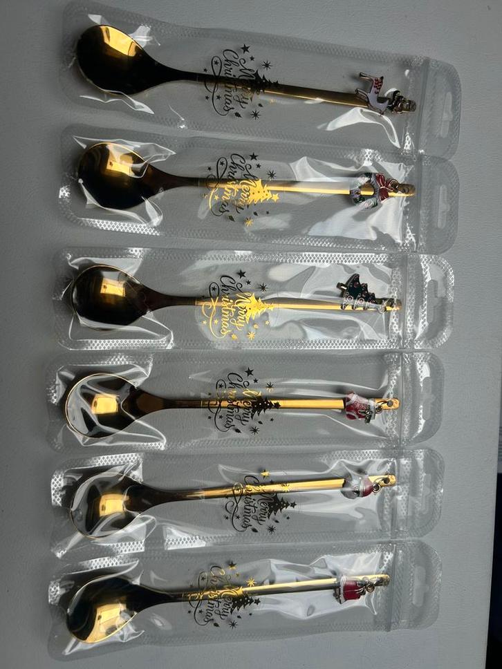 Partij kerst lepeltjes (kerstmarkt), Diversen, Kerst, Zo goed als nieuw, Ophalen