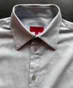 HUGO lichtblauw spijkershirt M, Blauw, Hugo Boss, Gedragen, Halswijdte 39/40 (M)