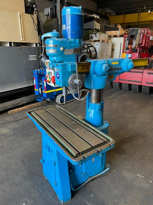Otto Müller SR 23 Snel Radiaal boormachine, Doe-het-zelf en Verbouw, Gereedschap | Boormachines, Zo goed als nieuw, Kolomboormachine