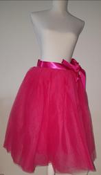 Nieuwe roze petticoat / tule / tutu, 6 lagen + onderrok, Ophalen of Verzenden, Nieuw, Roze, Onder de knie