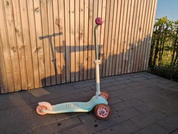 Step decathlon roze blauw (oxelo 500) beschikbaar voor biedingen