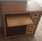 Eiken computer kast/bureau, Huis en Inrichting, Kasten | Computermeubels, Ophalen, Eikenhout, Zo goed als nieuw, 40 tot 80 cm