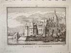 263 / Wijk bij Duurstede het Kasteel  Kopergravure 18e Eeuw, Antiek en Kunst, Ophalen of Verzenden