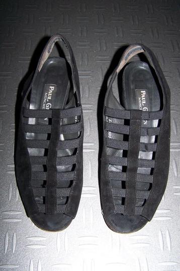 Suède schoenen / pumps / sandalen -- maat 38 -- Paul Green beschikbaar voor biedingen