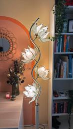 Lotus lamp vintage, Huis en Inrichting, Lampen | Vloerlampen, Ophalen, Gebruikt, Vintage, Glas