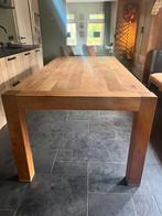 Eikenhouten eettafel, Huis en Inrichting, Ophalen, 200 cm of meer, 50 tot 100 cm, Zo goed als nieuw