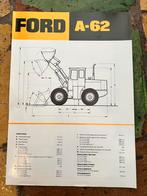 Ford A62 wiellader folder, Boeken, Catalogussen en Folders, Ophalen of Verzenden, Zo goed als nieuw