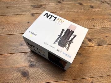 RØDE NT1 5th Generation (black) met WS2 windscherm,als nieuw beschikbaar voor biedingen