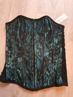 Sexy Bustier Besired Maat XL, Besired, Verzenden, Zwart, Body of Korset