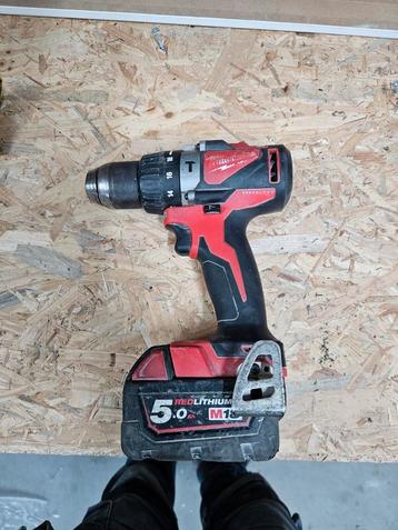 Milwaukee BLPD2 accu klop boormachine incl. Accu beschikbaar voor biedingen