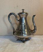 Massief zilveren theepot, Antiek en Kunst, Ophalen, Zilver