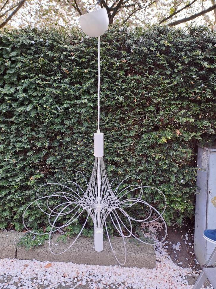Ikea kroonluchter – Älvsbyn, Huis en Inrichting, Lampen | Hanglampen, Gebruikt, 50 tot 75 cm, Kunststof, Ophalen