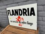 FLANDRIA oud emaille reclamebord, Antiek en Kunst, Ophalen