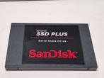 Sandisk SSD Plus 240GB 2,5" Sata, Computers en Software, Harde schijven, Intern, Gebruikt, 480GB, Verzenden