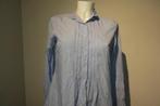 Pauw Amsterdam licht blauwe blouse apart kraagje parels S, Pauw, Zo goed als nieuw, Maat 36 (S), Verzenden