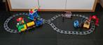 LEGO DUPLO Trein 5609+3774+3775+2734 + brug, rails wissels, Complete set, Duplo, Ophalen of Verzenden, Zo goed als nieuw