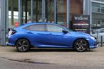 HONDA Civic 1.5 i-VTEC 182pk 5D Sport+, Auto's, Keurmerk '100% Onderhouden', 12 maanden, 4 cilinders, Blauw