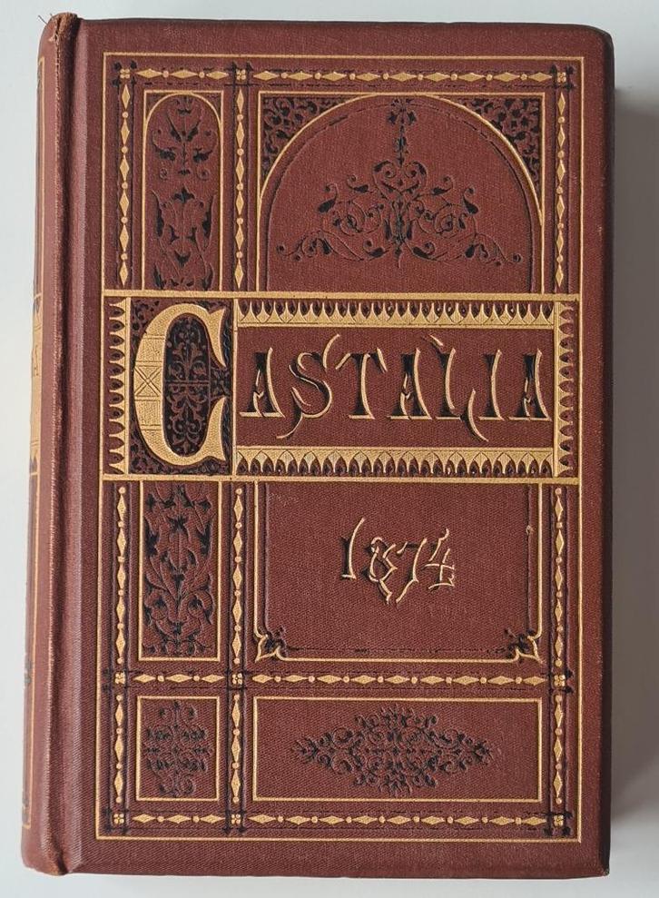 Castalia, jaarboekje aan de Fraaie Letteren gewijd, 1874, Antiek en Kunst, Antiek | Boeken en Bijbels, Ophalen of Verzenden