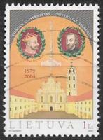 LITOUWEN 1 Lt. zegel 425 jaar Universiteit van Vilnius 2004, Verzenden, Overige landen, Gestempeld