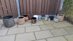 Verschillende plantenpotten, Tuin en Terras, Bloembakken en Plantenbakken, Ophalen, Rond, Minder dan 30 cm
