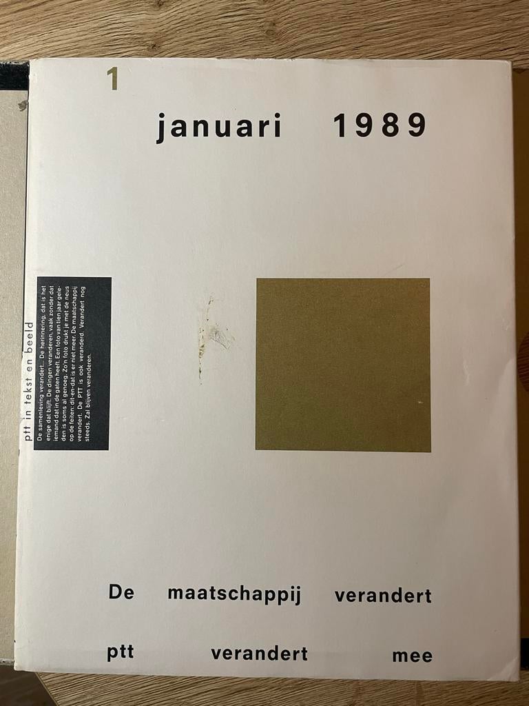Oud boek voortgang PTT naar nieuwe techniek, Ophalen of Verzenden, Zo goed als nieuw