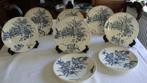 8 Antieke Bordjes met Vogeltjes, Ophalen