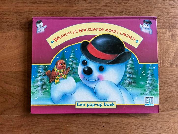 Waarom de Sneeuwpop moest lachen - pop up boek - Kerstmis, Boeken, Kinderboeken | Kleuters, Zo goed als nieuw, Fictie algemeen