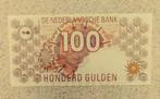 Bankbiljet 100 gulden 1992 Steenuil, cat. PL, Postzegels en Munten, Bankbiljetten | Nederland, Verzenden, 100 gulden, Los biljet