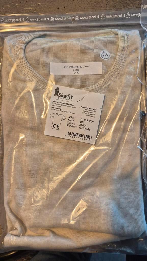 Skafit Best4Body Ondershirt XL - Nieuw in verpakking!, Kleding | Heren, T-shirts, Nieuw, Maat 56/58 (XL), Wit, Ophalen of Verzenden