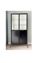 ‘New Routz’ VitrineKast Metaal - Washington, Huis en Inrichting, Ophalen, Gebruikt, 50 tot 100 cm, Metaal