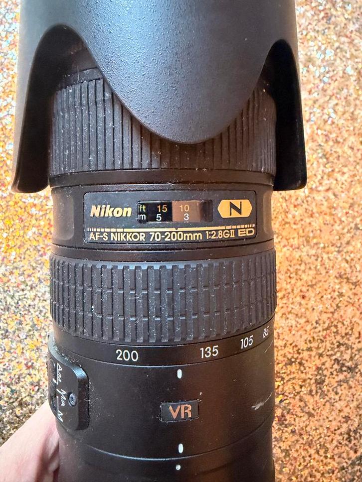 Nikon AF-S 70-200mm f/2.8 G II ED Telelens, Audio, Tv en Foto, Fotografie | Lenzen en Objectieven, Gebruikt, Telelens, Zoom, Ophalen