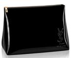 Yves Saint Laurent Trousse Pouch Vinyle Noir, Sieraden, Tassen en Uiterlijk, Toilettassen, Verzenden, Nieuw, Zwart
