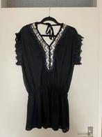 zwarte zilver gouden glitter pailletten studs blouse mt 40, Kleding | Dames, Blouses en Tunieken, Maat 38/40 (M), Boetiek, Zwart