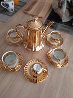 Mokka set servies gold, Antiek en Kunst, Antiek | Servies compleet, Ophalen of Verzenden