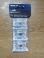 Olympus XB-60 microcassettes nieuw (3 stuks), 2 t/m 25 bandjes, Overige genres, Ophalen of Verzenden, Met bewaardoos, rek of koffer