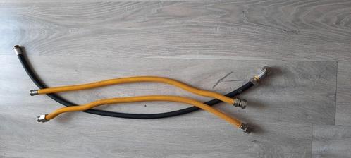 Goedwerkende flexibele gasslangen voor fornuis., Witgoed en Apparatuur, Fornuizen, Zo goed als nieuw, Vrijstaand, Gas, 4 kookzones