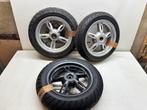 Velgen met band Yamaha Neos 4T injectie, Gebruikt, Overige typen, Yamaha, Ophalen of Verzenden